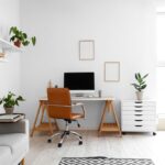 Light,Interior,Of,Room,With,Comfortable,Workplace,And,Modern,Computer