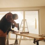General,Contractor,Renovating,A,Kitchen,In,A,Home.,Construction,Worker